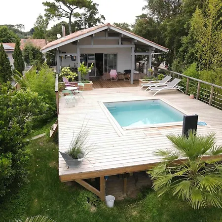 Ohana Pour 8 Personnes Avec Piscine Et Cuisine D'ete. Wifi Gratuit Capbreton