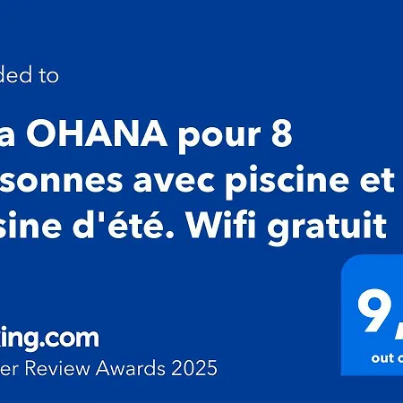Ohana Pour 8 Personnes Avec Piscine Et Cuisine D'ete. Wifi Gratuit Capbreton